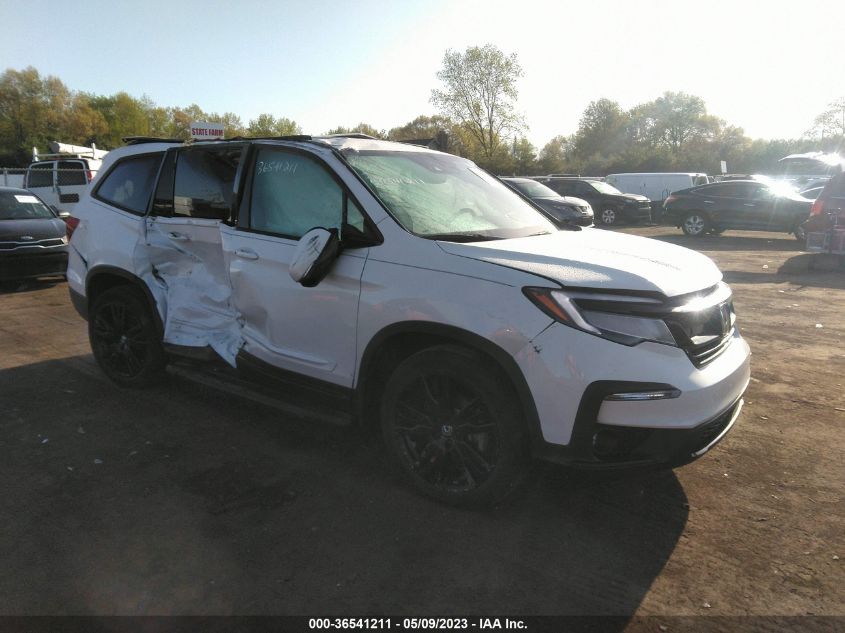 5FNYF6H77MB058300 HONDA PILOT BLACK EDITION 2021