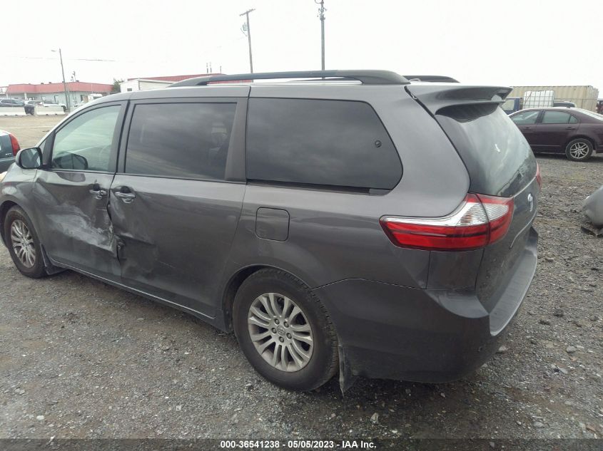 2015 TOYOTA SIENNA XLE/XLE AAS/LTD - 5TDYK3DC5FS590155