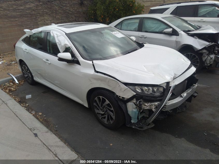 2018 HONDA CIVIC SEDAN EX - 19XFC2F75JE207672
