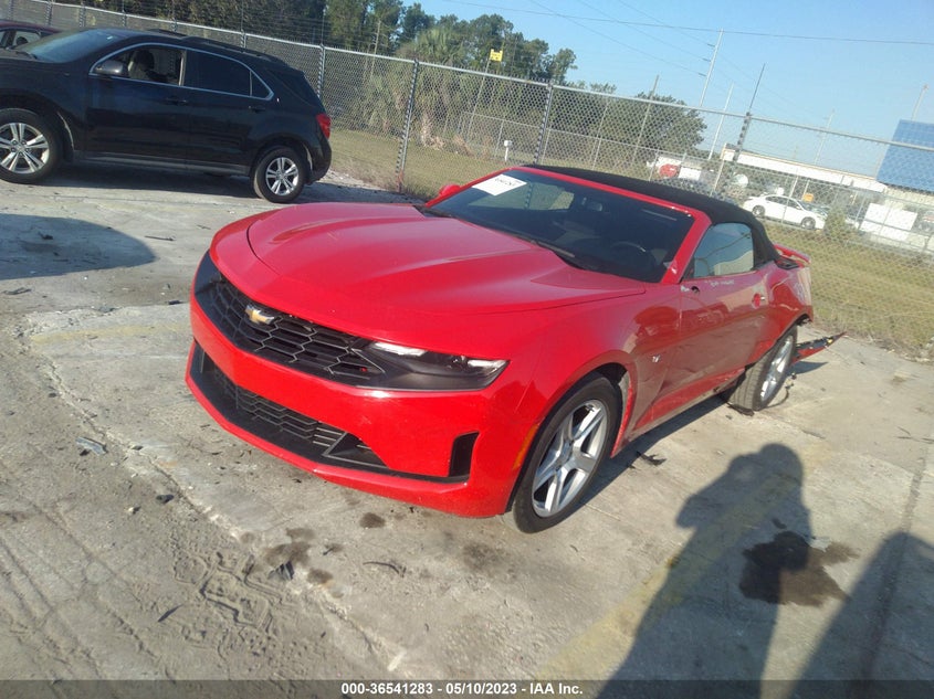 VIN 1G1FB3DS7L0109747 2020 CHEVROLET CAMARO 1LT