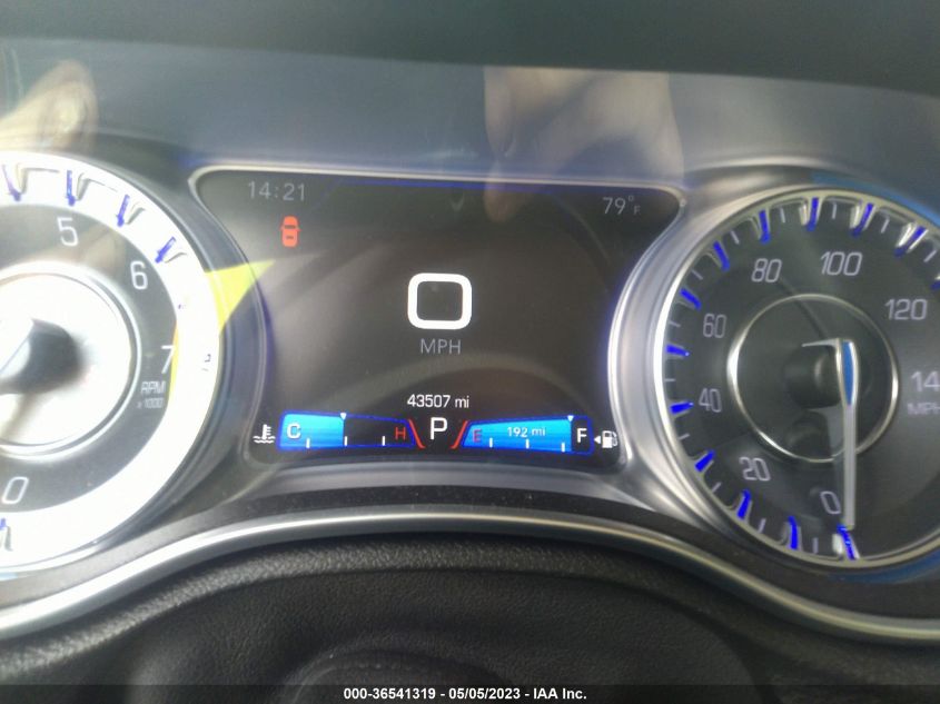 2017 CHRYSLER 300 LIMITED - 2C3CCAAG1HH529829