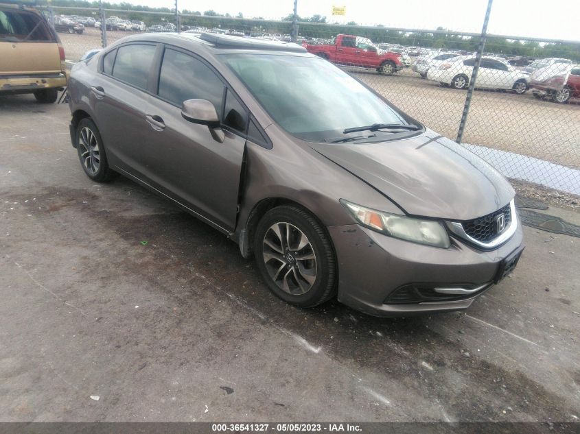 2013 HONDA CIVIC SDN EX - 2HGFB2F80DH536141