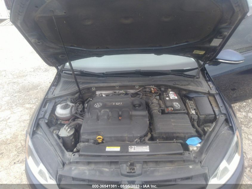 2015 VOLKSWAGEN GOLF TDI SE - 3VW2A7AU2FM072370