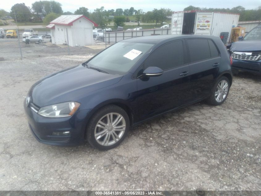 2015 VOLKSWAGEN GOLF TDI SE - 3VW2A7AU2FM072370