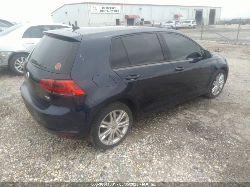 2015 VOLKSWAGEN GOLF TDI SE - 3VW2A7AU2FM072370