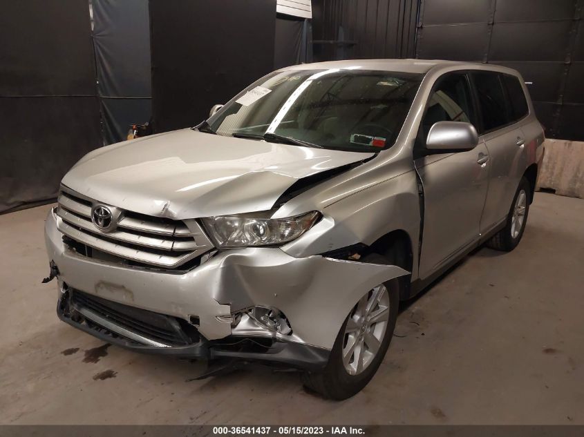 2013 TOYOTA HIGHLANDER - 5TDBK3EH7DS235663