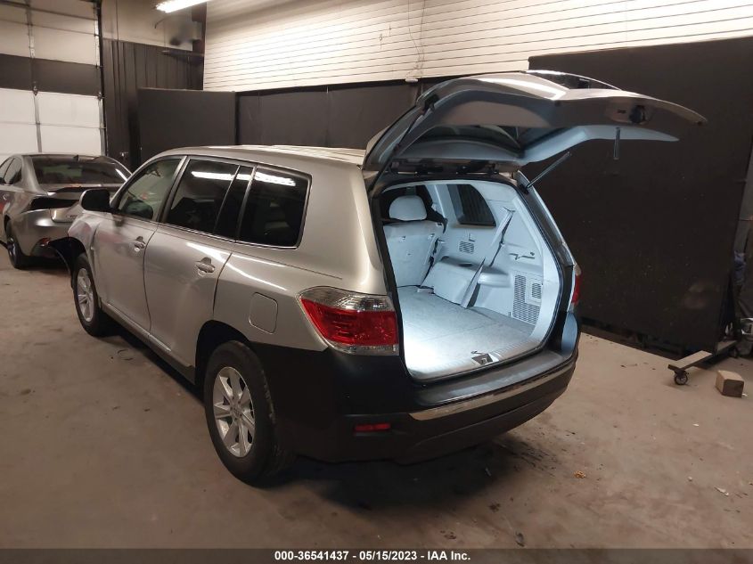 2013 TOYOTA HIGHLANDER - 5TDBK3EH7DS235663