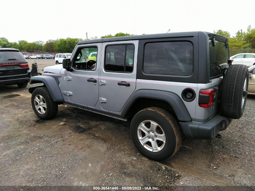 2020 JEEP WRANGLER UNLIMITED SPORT S - 1C4HJXDG5LW144340