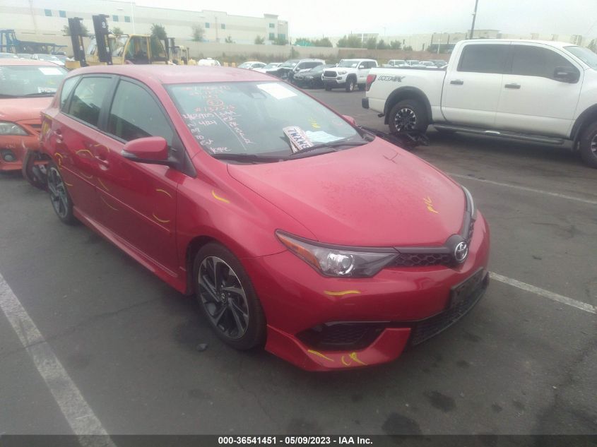 2017 TOYOTA COROLLA IM - JTNKARJE2HJ532811