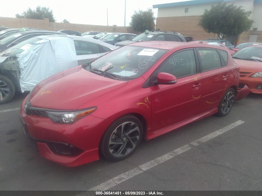 2017 TOYOTA COROLLA IM - JTNKARJE2HJ532811