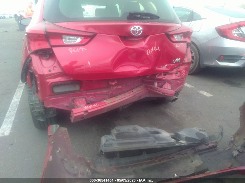 2017 TOYOTA COROLLA IM - JTNKARJE2HJ532811
