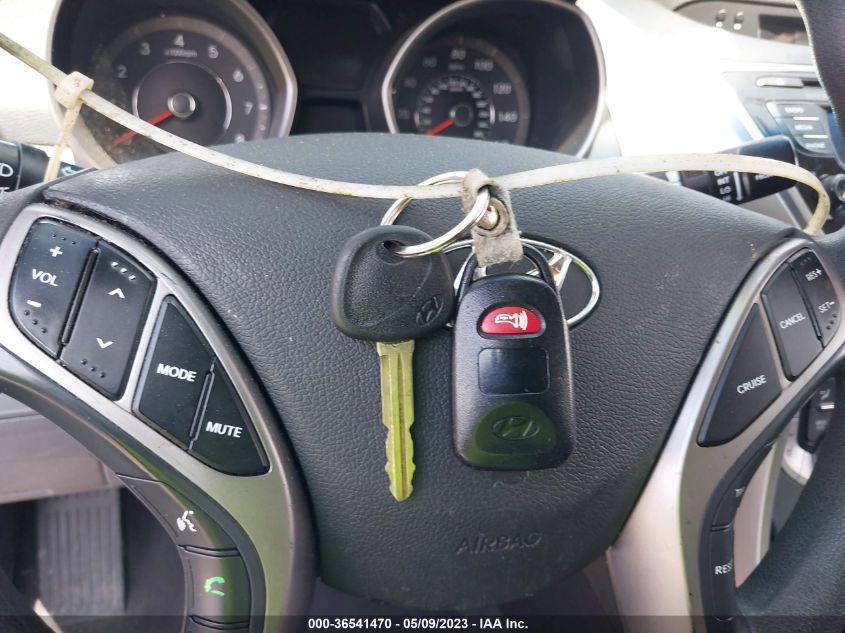 2013 HYUNDAI ELANTRA GLS - 5NPDH4AE5DH377945