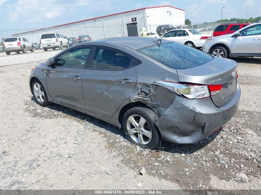 2013 HYUNDAI ELANTRA GLS - 5NPDH4AE5DH377945