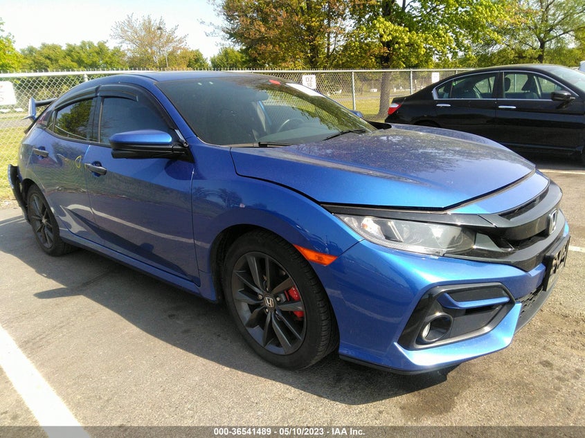 VIN SHHFK7H64MU415026 2021 HONDA CIVIC HATCHBACK EX