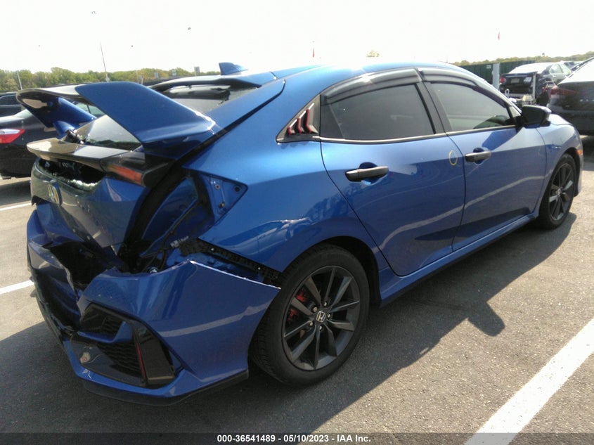 VIN SHHFK7H64MU415026 2021 HONDA CIVIC HATCHBACK EX