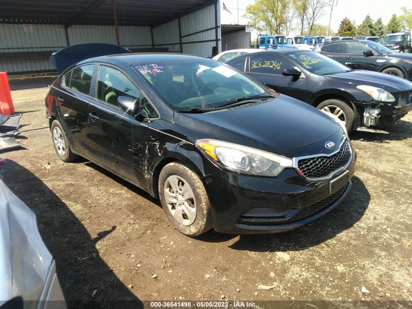 2016 KIA FORTE LX - KNAFK4A64G5457371