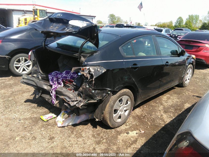 2016 KIA FORTE LX - KNAFK4A64G5457371