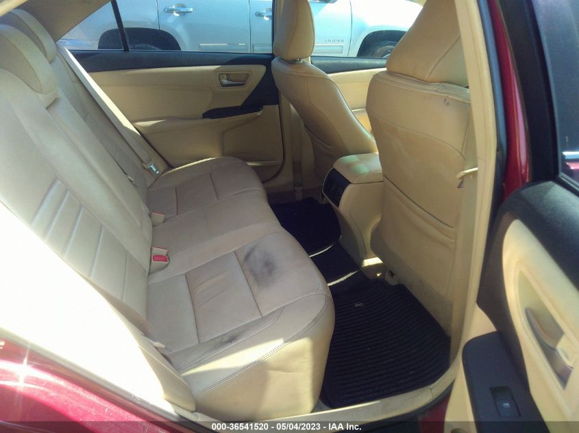 2017 TOYOTA CAMRY XLE/SE/LE/XSE - 4T1BF1FK7HU768550