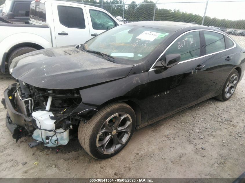 2021 CHEVROLET MALIBU LT - 1G1ZD5ST7MF006387