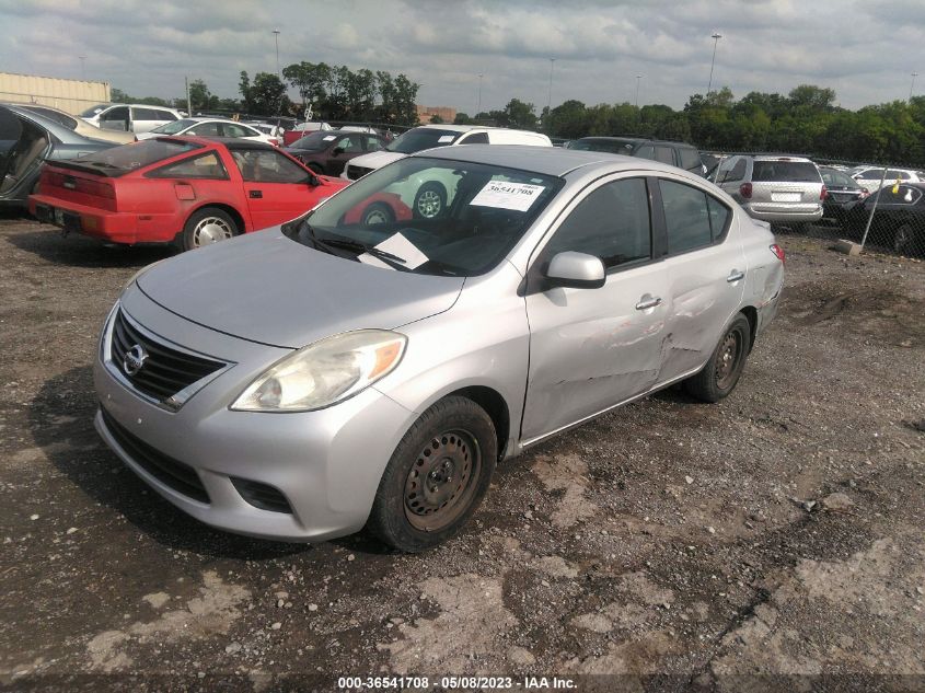 2014 NISSAN VERSA SV - 3N1CN7AP7EL830250