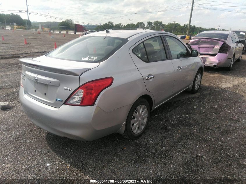2014 NISSAN VERSA SV - 3N1CN7AP7EL830250