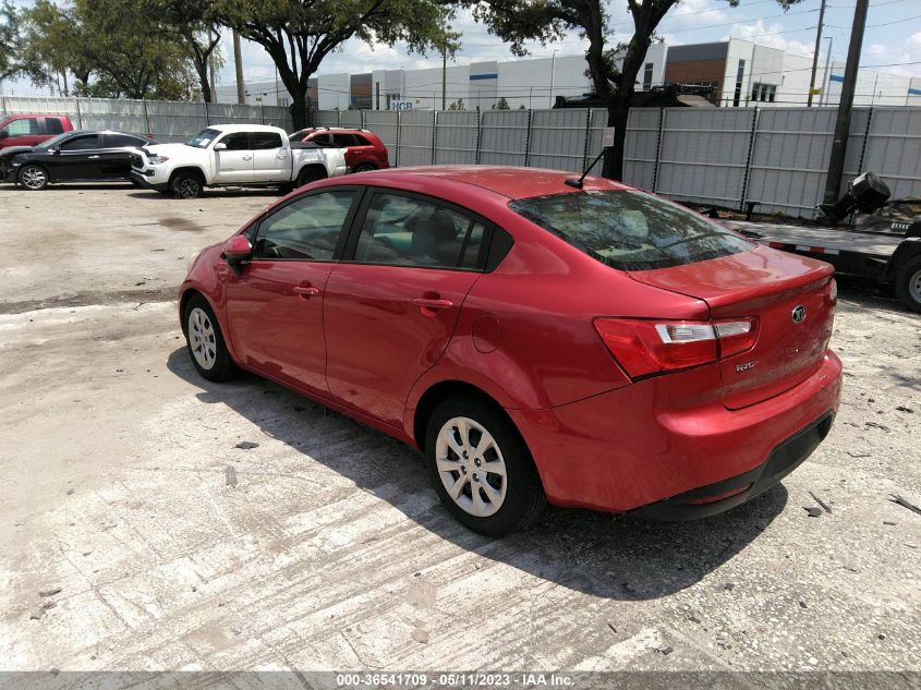 2015 KIA RIO LX - KNADM4A35F6464801