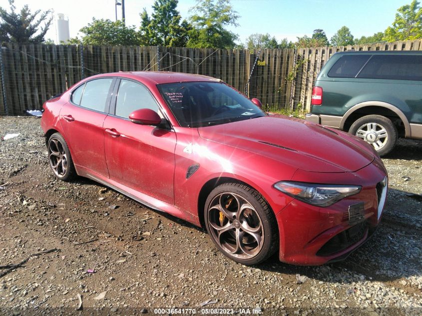 2018 ALFA ROMEO GIULIA QUADRIFOGLIO - ZARFAEAV0J7566138