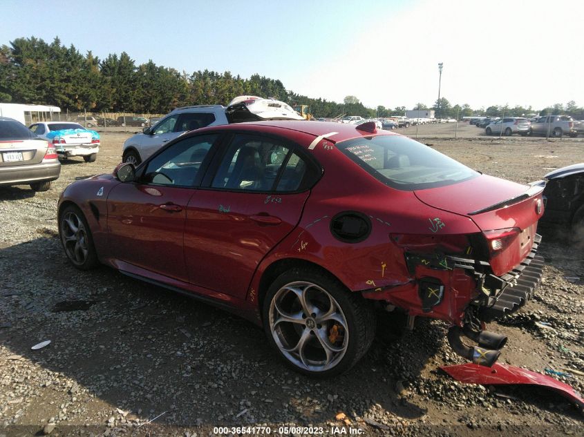2018 ALFA ROMEO GIULIA QUADRIFOGLIO - ZARFAEAV0J7566138