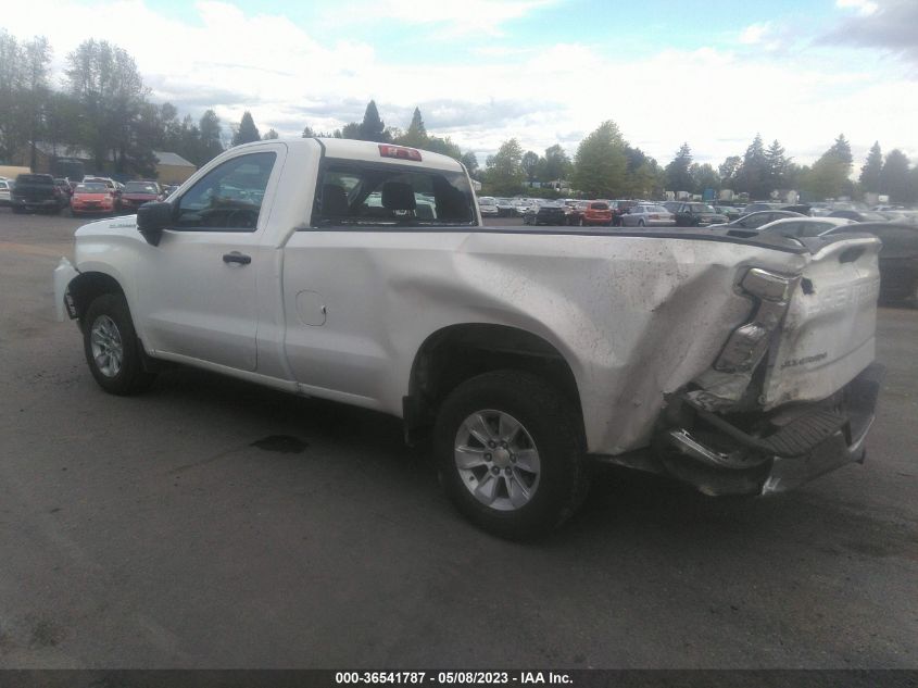 2020 CHEVROLET SILVERADO 1500 WORK TRUCK - 3GCNWAEF1LG272824