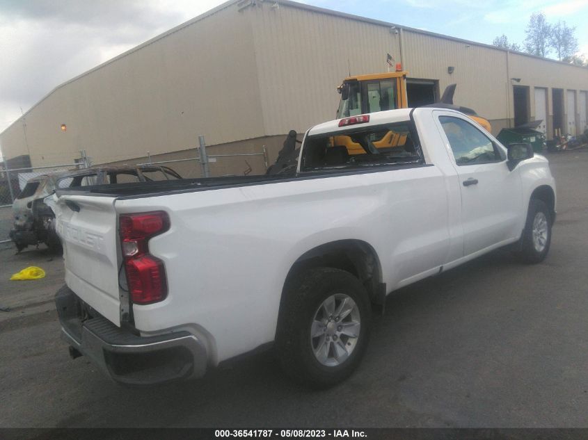 2020 CHEVROLET SILVERADO 1500 WORK TRUCK - 3GCNWAEF1LG272824