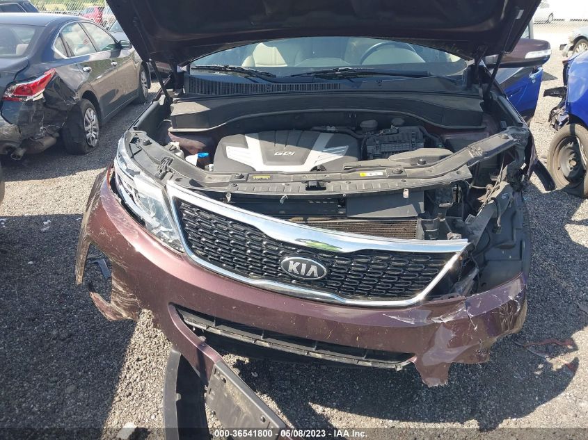 2014 KIA SORENTO EX - 5XYKUDA72EG536207