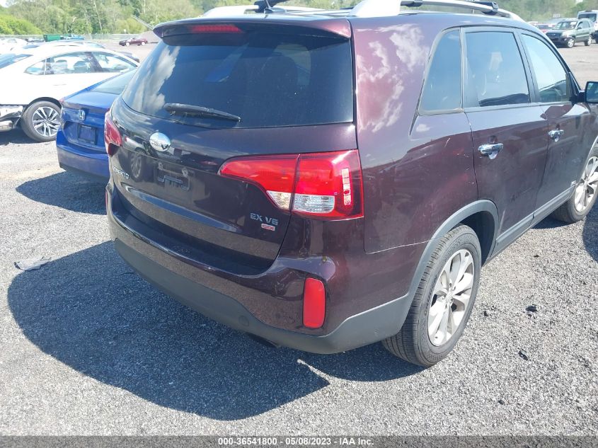 2014 KIA SORENTO EX - 5XYKUDA72EG536207