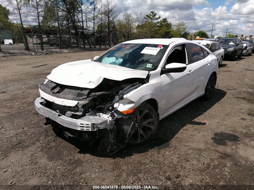VIN 2HGFC2F82LH586809 2020 HONDA CIVIC SEDAN SPORT