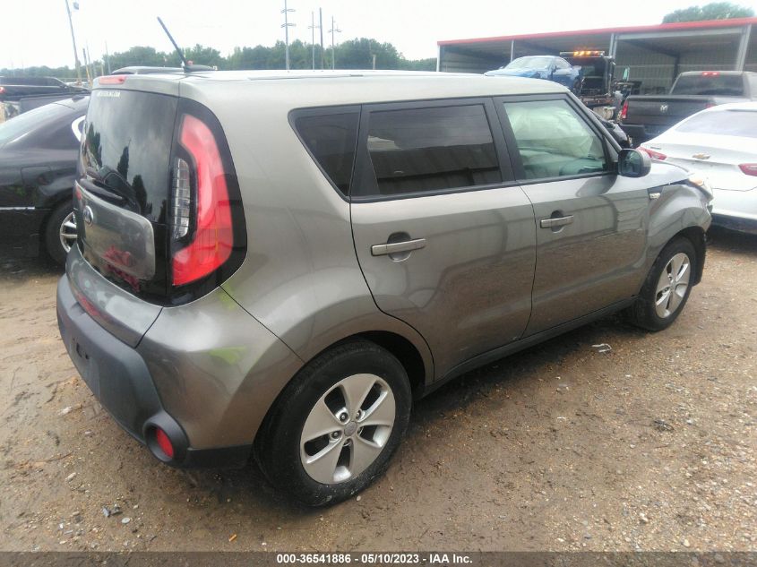 2014 KIA SOUL BASE - KNDJN2A26E7073499