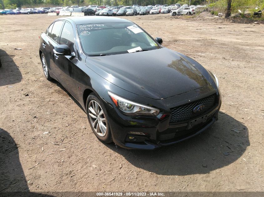 2017 INFINITI Q50 3.0T PREMIUM - JN1EV7AR2HM836137