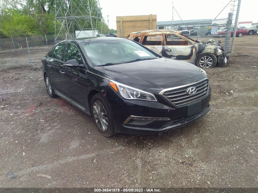 2015 HYUNDAI SONATA 2.4L LIMITED - 5NPE34AF1FH206706