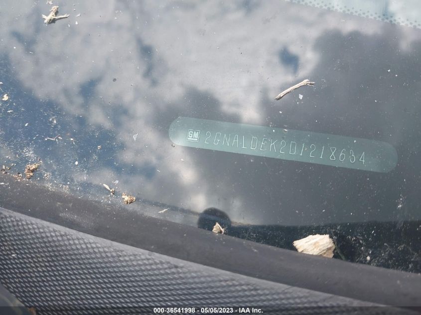 2013 CHEVROLET EQUINOX LT - 2GNALDEK2D1218634