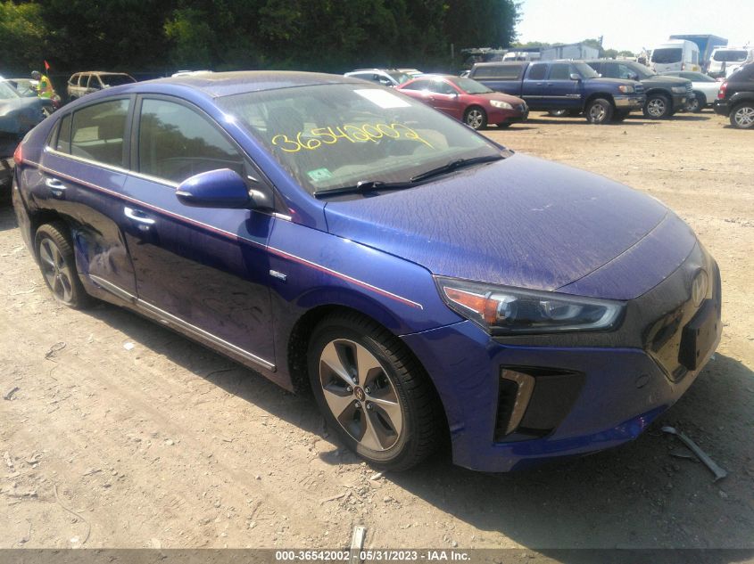 2019 HYUNDAI IONIQ ELECTRIC LIMITED - KMHC05LH6KU038321