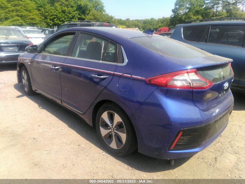 2019 HYUNDAI IONIQ ELECTRIC LIMITED KMHC05LH6KU038321