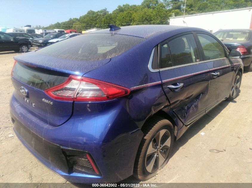 2019 HYUNDAI IONIQ ELECTRIC LIMITED KMHC05LH6KU038321