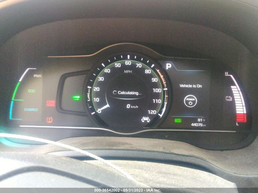 2019 HYUNDAI IONIQ ELECTRIC LIMITED KMHC05LH6KU038321