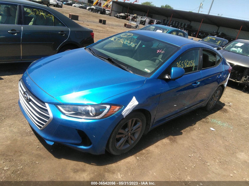 VIN 5NPD84LF6HH212806 2017 HYUNDAI ELANTRA SE