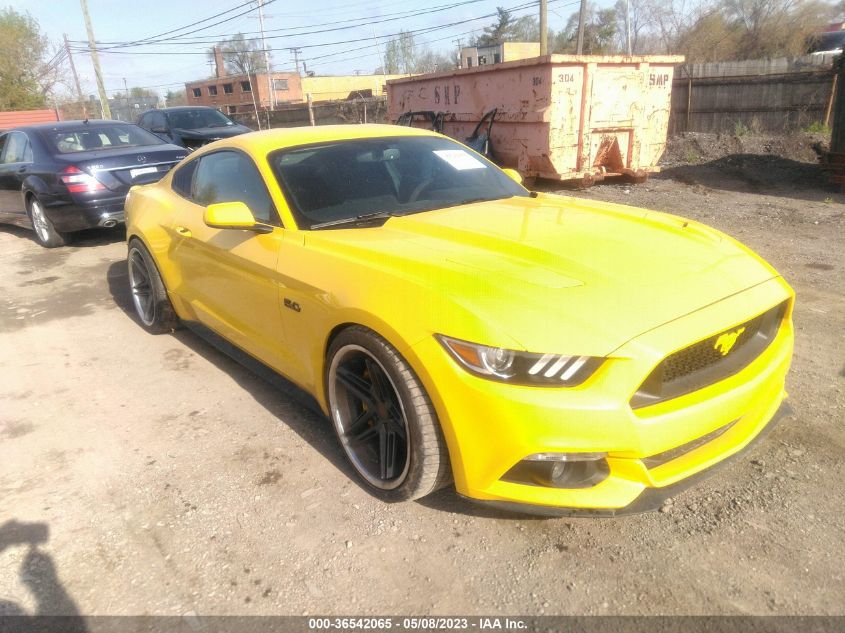 2016 FORD MUSTANG GT - 1FA6P8CF8G5251954