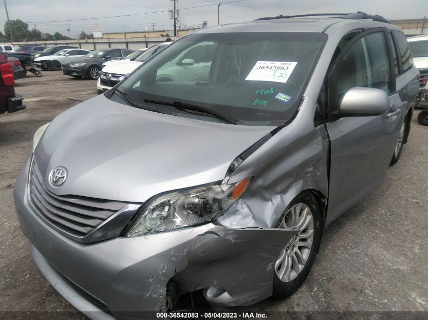2015 TOYOTA SIENNA XLE/XLE AAS/LTD - 5TDYK3DC7FS573275