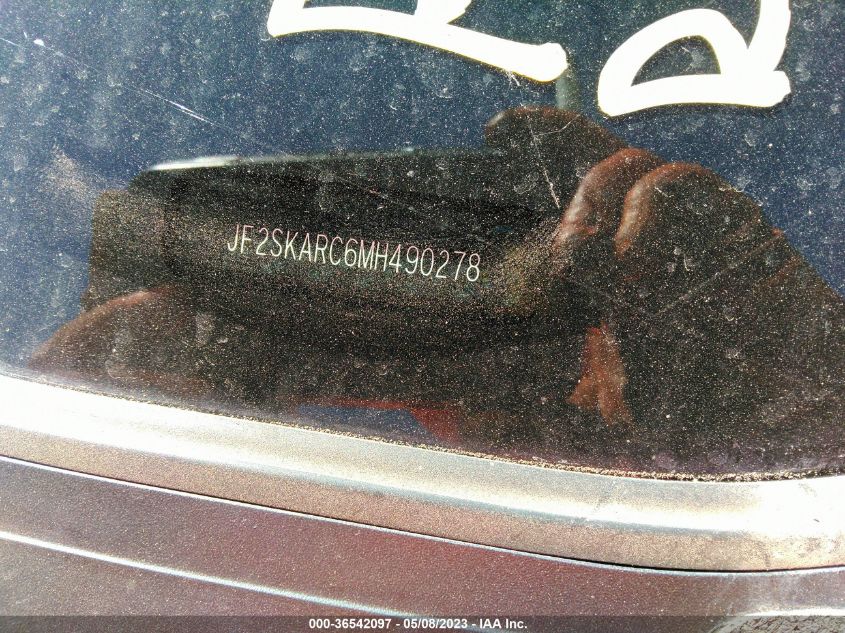 2021 SUBARU FORESTER SPORT - JF2SKARC6MH490278