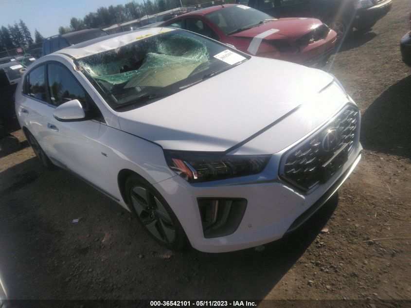 2020 HYUNDAI IONIQ HYBRID LIMITED - KMHC05LC0LU211790
