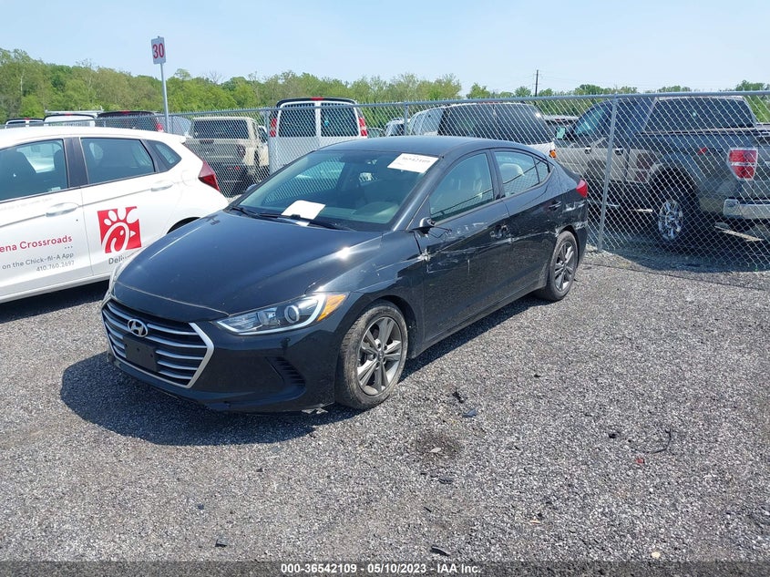 VIN 5NPD84LF6HH160626 2017 HYUNDAI ELANTRA SE
