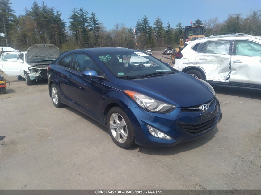 2013 HYUNDAI ELANTRA COUPE GS - KMHDH6AE1DU007122