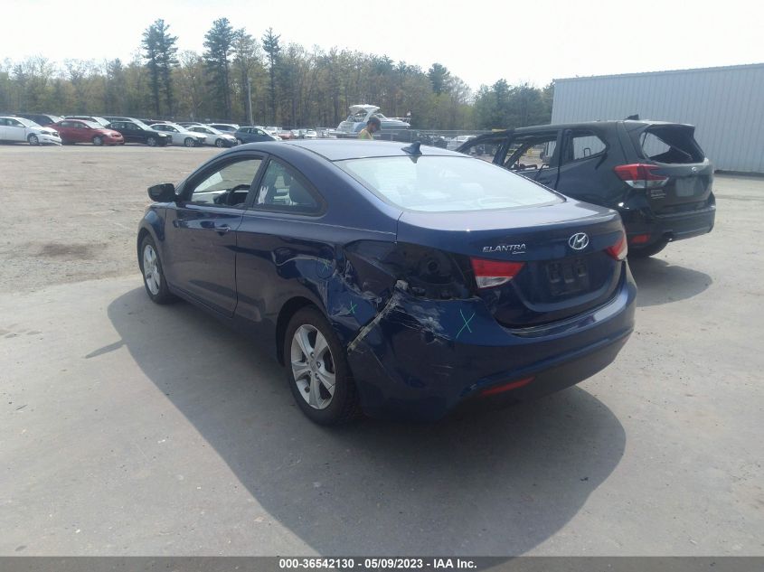 2013 HYUNDAI ELANTRA COUPE GS - KMHDH6AE1DU007122