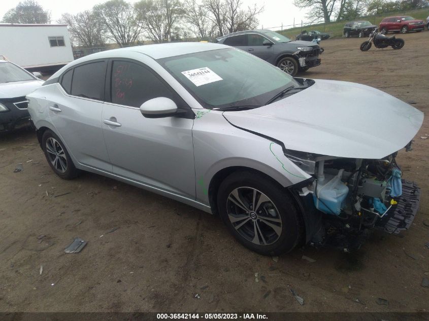 2022 NISSAN SENTRA SV - 3N1AB8CV5NY301514